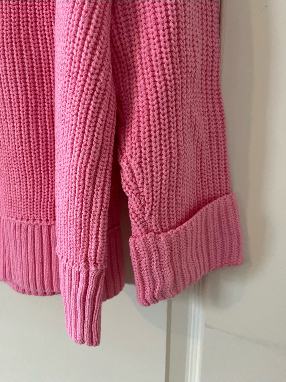 Lucky Brand Bubblegum Pink Crewneck Knit Sweater Women’s Size 2X - Picture 12 of 15